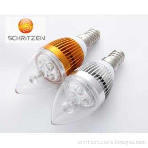 High Lumens 1x3W LED Candle Lamp LED candle light